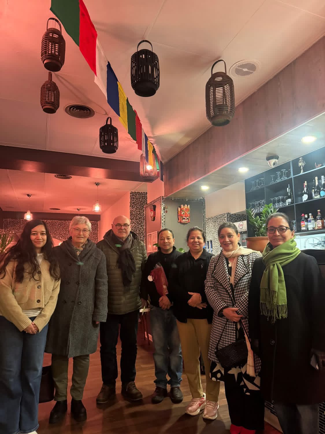 मैया किचेनमा राजदूत तुलाधारको भ्रमण