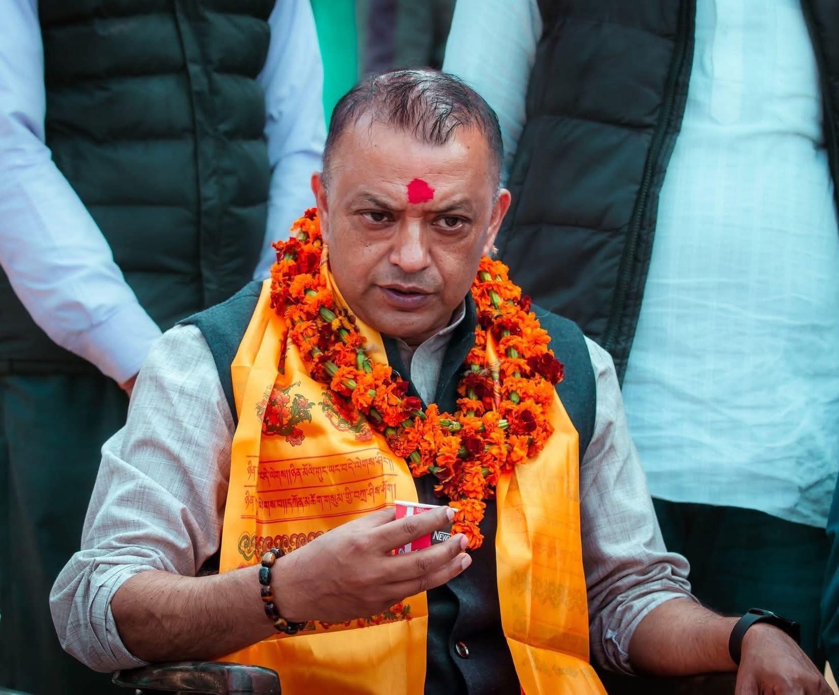 कांग्रेस सभापति गगन थापाद्वारा राजीनामा