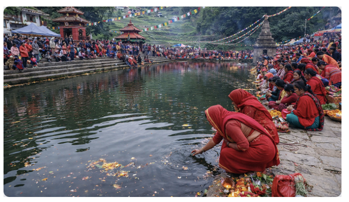 आज मातातीर्थ औंशी, आमाको मुख हेर्ने दिन